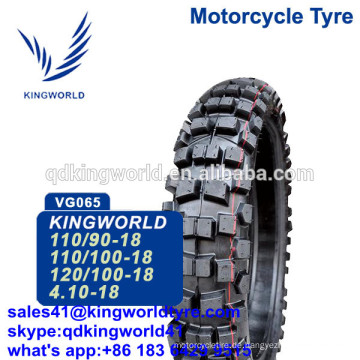 Enduro Dirt Motocross Tyres 110/100-18 , 120-100-18 Motocross Tyre 18 Factory